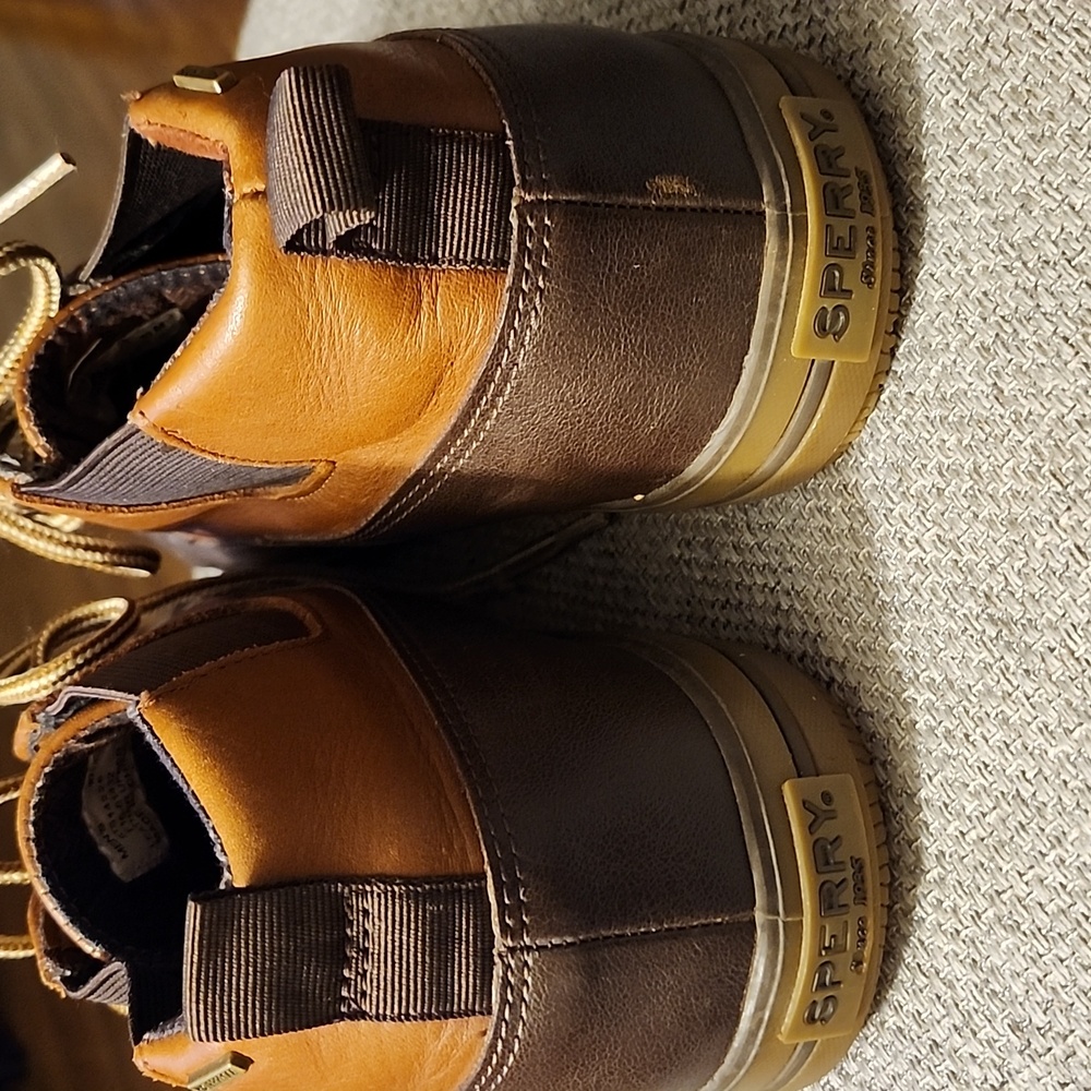 Sperry Men's Two-Tone Leather Boots - Picture 2 of 7